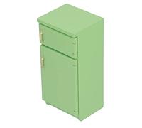 OVAQUIXI Mini Mobili per Casa delle Bambole 1:12, Frigorifero Moderno in Miniatura per la Decorazione della Cucina della Casa delle Bambole