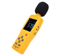 OVAQUIXI Misuratore di Rumore con Display a Colori Misuratore di Livello Sonoro con Intervallo di Impostazione del Livello di Allarme 90-130 DB per Aziende/industria Plastica AS834+
