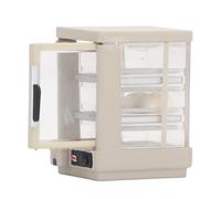 OVAQUIXI Modello Realistico di Armadietto per il Pane di una Casa delle Bambole in Miniatura, Espositore per Alimenti Isolato per la Decorazione della Casa delle Bambole