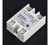 OVAQUIXI Modulo Interruttore relè A Stato Solido Monofase Compatto da 80 A SSR-80AA con Tempo di Commutazione Breve per Applicazioni Ad Alta Frequenza, Essenziale per il Controllo della Temperatura,
