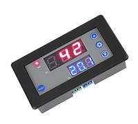 OVAQUIXI Modulo Relè Ritardo 12V, 0-999s, 10A 1500W Timer Ciclico | Doppio Display Digitale, Pannello di Controllo con Timer, Secondi Minuti Ore, modalità Cicli con Ritardo, Sistemi DC 12V