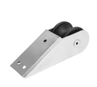 OVAQUIXI Musone di Prua in Acciaio Inossidabile, Musone di Prua Marino Universale per Ormeggio per Yacht Barca, 155x55mm