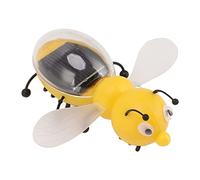 OVAQUIXI Nuovo Giocattolo Educativo a Forma di Ape a Energia Solare, Modello di Simulazione Realistica a Forma di Ape, Strumento Didattico e Artigianale per Studenti, ABS 8 X 8,3 X 3,2 Cm, per la