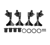 OVAQUIXI PEG TOADING CHITARDA DI GASS, 4 PC Chiavi DI Accordatura a Stringa Sigillata 2L 2L String 4 String Bass Macchina Testa Black Y-65 Modello