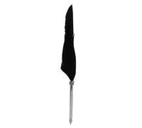OVAQUIXI Penna D'oca, Penna con Penna Stilografica Feather Dip Pen Set di Bottiglie di Inchiostro Confezione di Cancelleria Penne Stilografiche (BLACK)