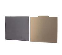 OVAQUIXI Piano di Stampa Magnetico 220x240mm per ANYCUBIC i3 Mega - PEI Doppia Faccia su Acciaio a Molla Rimovibile, Base Magnetica