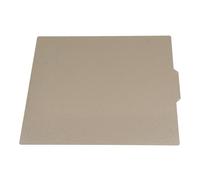 OVAQUIXI Piastra di Costruzione in Acciaio per Molle con Rivestimento PEI su Entrambi i Lati 325 X 325 Mm, Letto per Stampante 3D Flessibile e Facile Usare per QIDI X MAX3, per gli Appassionati di