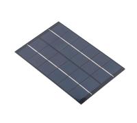 OVAQUIXI Piccolo Pannello Solare, Caricabatterie Solare Portatile da 4,2 W 6 V con Design a Colla Gocciolante per Applicazioni Solari Esterne, Giocattoli Solari, Luci, Scopi Educativi