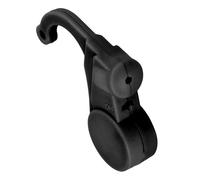 OVAQUIXI Promemoria Anti-sonno del Conducente, ABS Nero, Design Compatto, Leggero, Ideale per la Guida su Lunghe Distanze e per gli Studenti (BLACK)