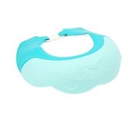 OVAQUIXI Protezione per il Lavaggio dei Capelli dei Bambini, Cuffia da Doccia di Dimensioni Regolabili per Bambini, Protezione per il Bagnetto (GREEN)
