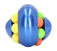 OVAQUIXI Puzzle con Perline Rotanti Giocattolo Antistress con Materiale in Lega di Alluminio per Adolescenti e Adulti, Coordinazione Occhio-mano per L'home Office (#2)