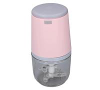 OVAQUIXI Robot da Cucina per Bambini, Mini Tritacarne Elettrico, Piccolo Tritatutto Senza Fili, Pratico Dispositivo da Cucina Tutto in, Facile da Usare, 300 Ml (PINK)