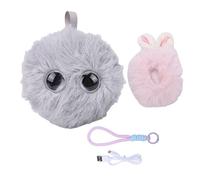 OVAQUIXI Robot Intelligente con Intelligenza Artificiale, Compagno Interattivo di Peluche con Clonazione Vocale e Apprendimento Emotivo per le Persone (Gray (martedì))