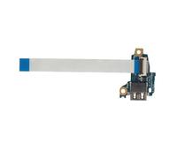 OVAQUIXI Scheda USB per Laptop, Sostituzione del Computer Portatile Sostituzione con Cavo Piatto Compatibile per H P Probook 450 G6 DA0X8JTB8D0