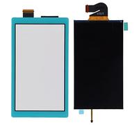 OVAQUIXI Schermo LCD di Ricambio per Interruttore Lite, Parti di Riparazione del Pannello di Visualizzazione LCD con Digitalizzatore Touchscreen (BLUE)