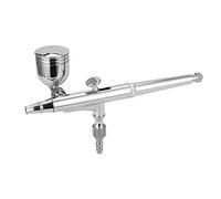OVAQUIXI Set di Aerogrammi di Grilletto, Tazze Fluide Versatili, Kit Professionali con Sicurezza dei Blocchi Grilletto per Produzione Modelli, Vernice Artigianale e Riparazione Automatica, Effetto