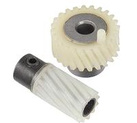 OVAQUIXI Set di Ingranaggi per Trasmissione a Gancio, Ingranaggi per Macchine da Cucire in Ferro e Plastica, Sostituzione di Lunga Durata per Macchine da Cucire Elettriche Domestiche