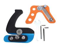 OVAQUIXI Tagliabordi A Banda, Rifilatore A U Cuscinetti Doppi Offset Capacità di Taglio 0.3-2.5mm/0.012-0.1in per Scatole PVC A C P Pannelli Melaminici Laminati