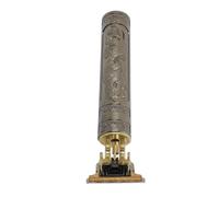 OVAQUIXI Tagliacapelli da Uomo, Set Tagliacapelli in Acciaio Inossidabile per Barba e Capelli, Design Ergonomico con 4 Pettini per la Toelettatura Domestica e l'uso Familiare (GOLD)