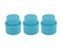 OVAQUIXI Tappo per Bottiglia per Bevande Professionale da 3 Pezzi, Coperchio Riutilizzabile Dal Design Innovativo per Soda, Tappo per Bottiglia in Plastica per Bevande Analcoliche (BLUE)