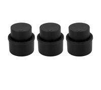 OVAQUIXI Tappo per Bottiglia per Bevande Professionale da 3 Pezzi, Coperchio Riutilizzabile Dal Design Innovativo per Soda, Tappo per Bottiglia in Plastica per Bevande Analcoliche (BLACK)