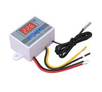 OVAQUIXI Termoregolatore Digitale per un Controllo Preciso della Temperatura con Sonda Impermeabile per Produzione di Birra Fatta in Casa e Serra - Intervallo di Temperatura da -58 a 230F (12V)