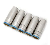 OVAQUIXI Ugello Gas 15 Mm di Alta Qualità: Pezzi di Ricambio per Torcia Binzel MB 25AK, 5 Pezzi