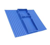 OVAQUIXI Vassoio per Bracciolo del Divano, Antiscivolo in Silicone, 13,4