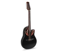 Ovation CE4412-5-G Celebrity Elite Mid Cutway Chitarra Elettrificata 12 Corde Black