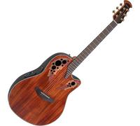 Ovation CE44P-FKOA Celebrity Elite Exotic Figured Koa Electro-Acoustic Guitar