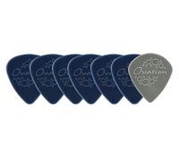 Ovation Diamond Picks Nylon Standard 351 Plettri - Super Grip - Punta arrotondata - Set da 7 (6+1 pezzi Sharp Tip in omaggio) - 1,14 mm - grigio cielo - grigio - Prodotto in Repubblica Ceca