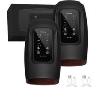 Ovawi Hand Massager, Smart Finger Massager Glove with 6 Massage Modes & 6 Intensity Levels for Numb Fingers, Cold Hands (2Pcs)