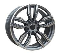 OVBNMO 2 pezzi 18 19 pollici 5x112 5x120 lega di alluminio compatibile for BMW Serie 3 4 5 7 M5 525 320i 330 440i E46 E60 E91 F10 F30 cerchi for auto ruote di ricambio modificate for auto(19in.)