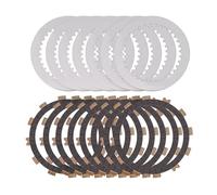 OVBNMO Accessori moto Dischi di attrito frizione e piastre in acciaio Kit disco compatibile for Kawasaki KX250F KX250 F KX 250F 2008-2018(Bakelite Kit)