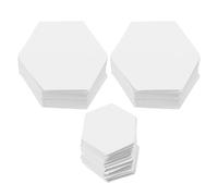 OVDGWC 00 Pezzi di Modello di Carta Esagonale, Modello di Cucito, Artigianato Artistico Fai -da -Te, Modello di Giunzione, Accessori da Cucire