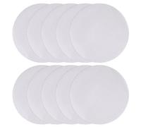 OVDGWC 10 Pezzi Di Interruttore A Vapore Silicone, 25 Cm, Modern, Fogli, Riutilizzabili, Adatti A Piroscafo E Torte, Per Forni E Microonde