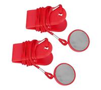 OVDGWC Blocco di Sicurezza del Tapis Roulant A 2 Parti, Semplice Blocco di Sicurezza Snap, Tasto Dell'Interruttore di Sicurezza del Tapis Roulant, Accessori del Tapis Roulant