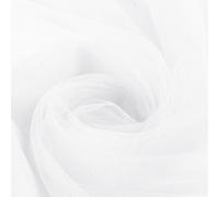 OVDGWC Network White, Classic Organgarn Fabric, Multiplo-Purpose, Decorazione di Tulle da Tavolo da Pranzo, Filato di Decorazione per Celebrazioni per Matrimoni