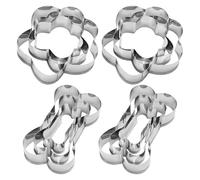 OVDGWC Pezzi di Forma Ossea E 6 Pezzi di Forma di Dogpfot, Forma Creativa, Forma in Acciaio Inossidabile, Forma del Biscotto, Utensile da Cucina