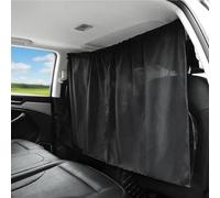 Ovege - Tenda divisoria per auto, parasole, per la privacy, per viaggi, notte, auto, campeggio, tenda rimovibile semplice (nero)