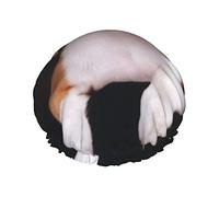 Ovely Cuffia da a con stampa Beagle per cani da compagnia per donna Cuffia da a riutilizzabile in tessuto a doppio strato Cuffia per capelli da ragazza