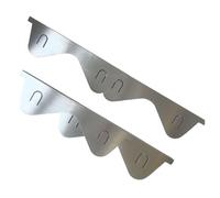 Oven Crack Guard For Counter | Easy To Install Kitchen Counter Slot Cover Stainless Steel - Adjustable Strong Oven Crack Guard Set Of 2 For Kitchen Stovetops Gaps Behind Stove Sink Slot