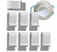 Oven Lids Flessibile Bumper Protector Clip, Adroable 8 Pack Heat Resistant
