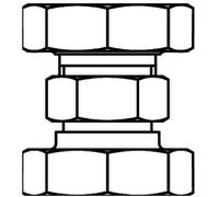 Oventrop Raccordo OV per Regumat DN32 Set = 2 pezzi