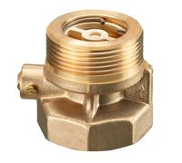 OVENTROP Valvola di intercettazione SVE con sfiato automatico DN 25, G 1 1/2 AG,