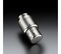 OventropSH Oventrop 1012085 - Termostato Uni Sh con Funzione Zero e sensore Liquido, Effetto Acciaio Inox, 30 x 1,5 cm