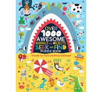 Over 1000 Awesome Animals and Objects Seek and Find Puzzle Book (Tascabile)