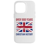 Over 1000 Years of Christian History - UK Patriot Graphic Custodia per iPhone 14 Pro Max