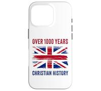 Over 1000 Years of Christian History - UK Patriot Graphic Custodia per iPhone 16 Pro