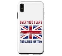 Over 1000 Years of Christian History - UK Patriot Graphic Custodia per iPhone XS Max